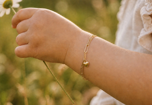 Sophia Gold Charm Bracelet