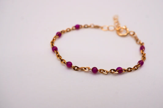 Elsie Purple Bracelet