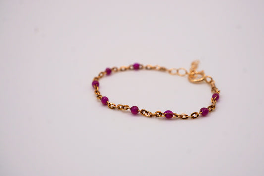Elsie Purple Bracelet