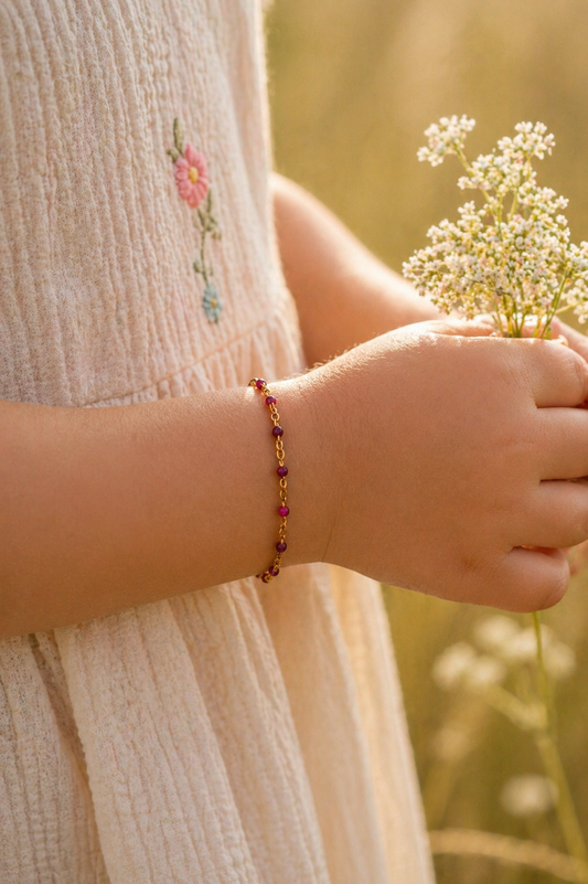 Elsie Purple Bracelet