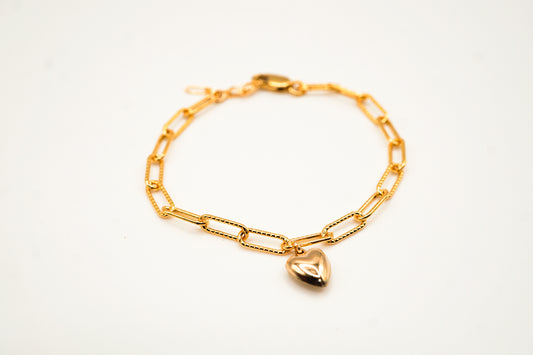 Sophia Gold Charm Bracelet